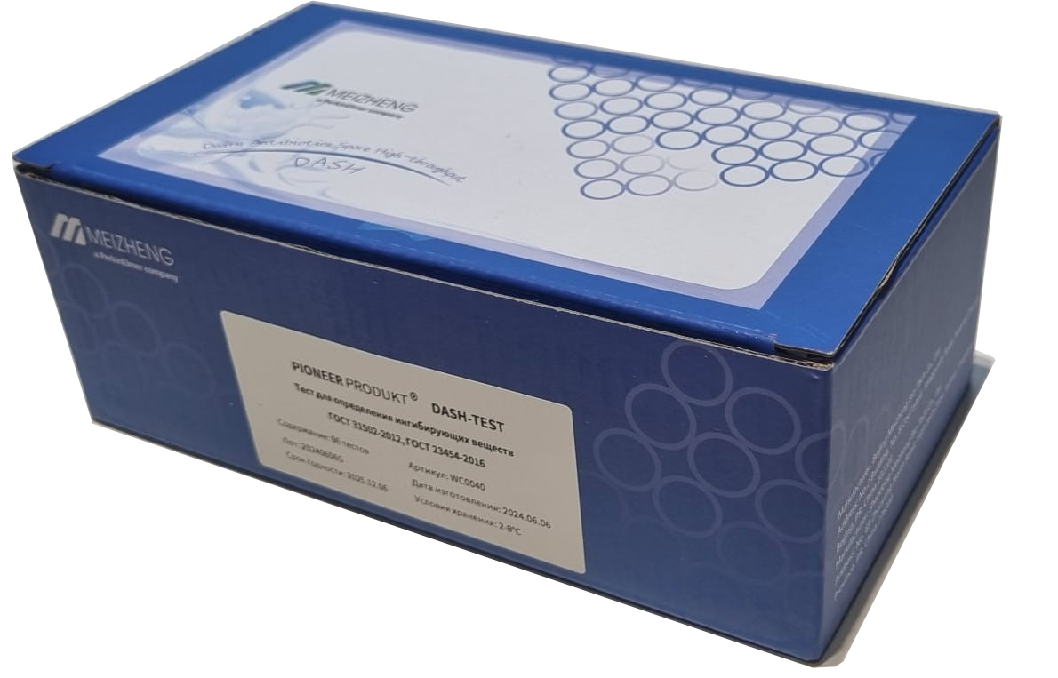 TEST KIT for determination of inhibitory agents PIONEERPRODUKT® DASH-TEST, WC0040