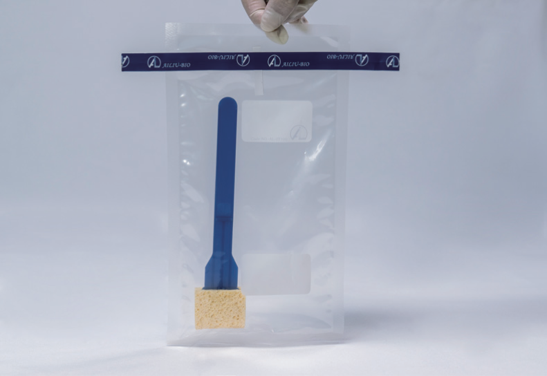 Губка для взятия смыва с держателем (пластиковой ручкой)