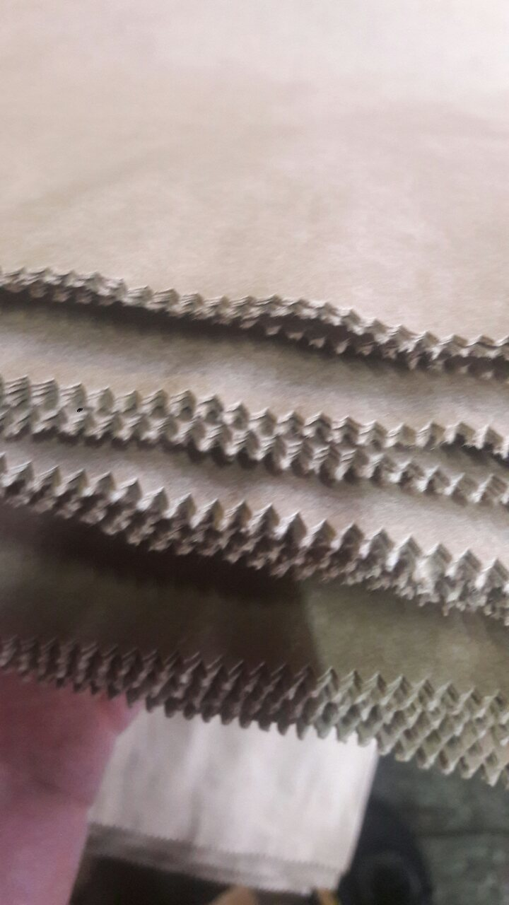 Готовы предложить обработанный край мешка в виде зубчатой нарезки