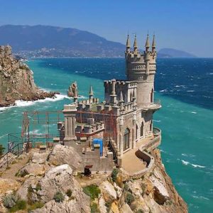 The mayor of Yalta urged residents to stay at home due to impending downpours